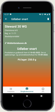 Kemilager - KemiTjek på app